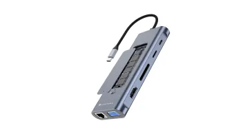 Lightwave LW-M2/NVME-DOCK-11I1 USB-C 11 in 1 Docking Station