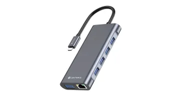 Lightwave LW-SIL-DOCK-11I1 USB-C 11 in 1 Docking Station