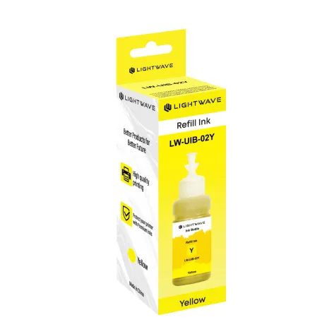 Lightwave LW-UIB-02Y Ink Bottle (Yellow) main product photo