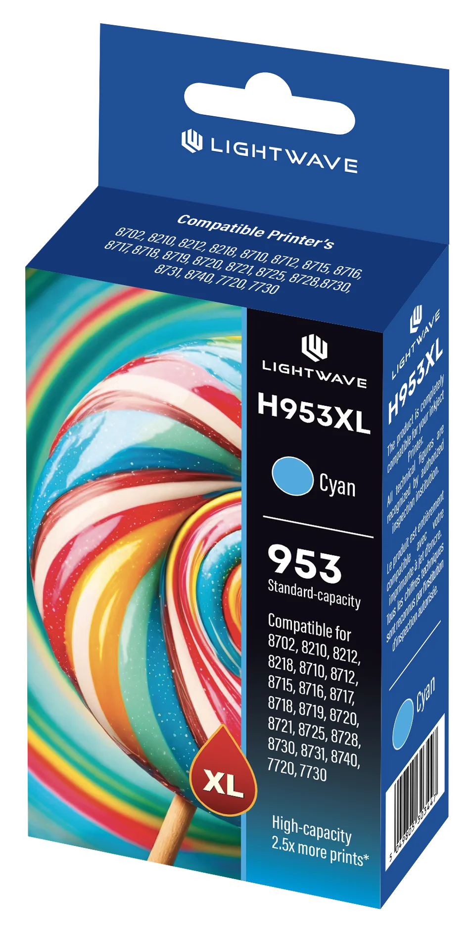 Lightwave LW-H-953XL-C Ink Cartridge (Cyan)