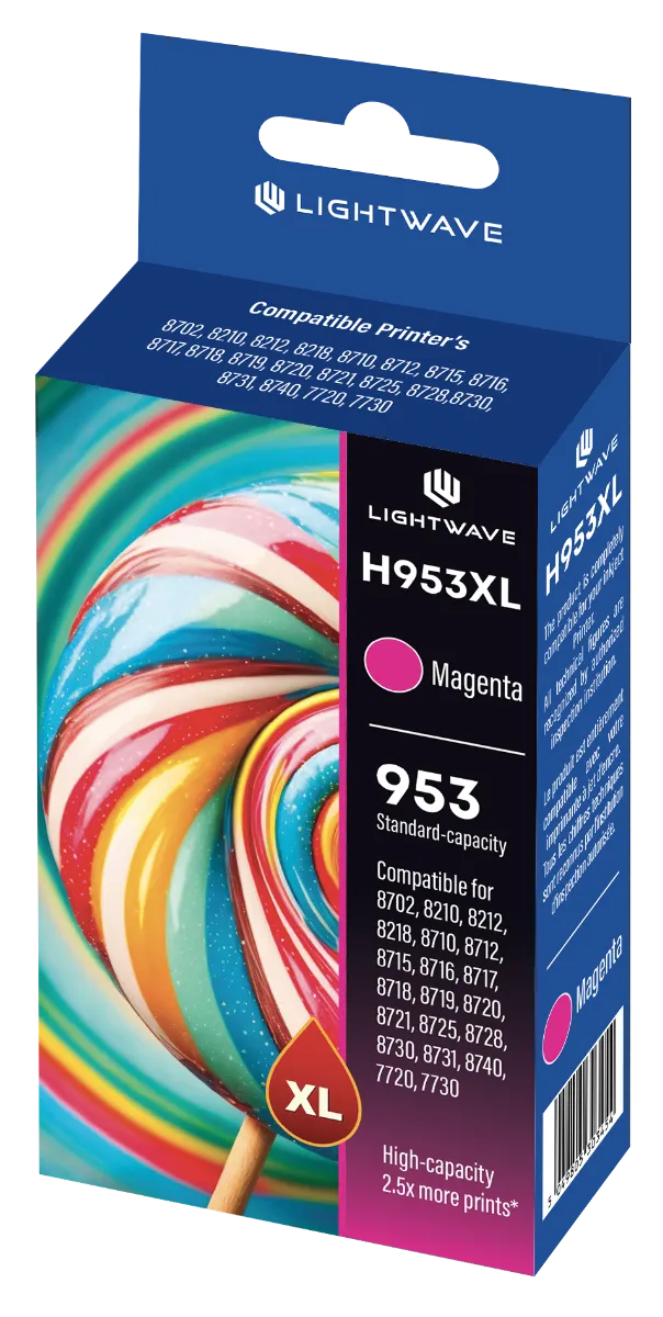 Lightwave LW-H-953XL-M Ink Cartridge (Magenta)