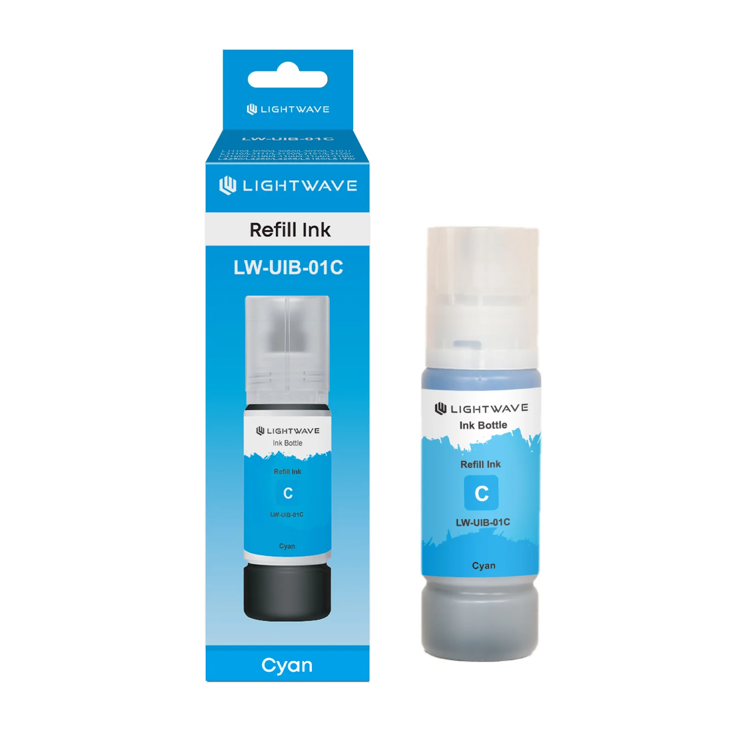 Lightwave LW-UIB-01C Ink Bottle (Cyan)