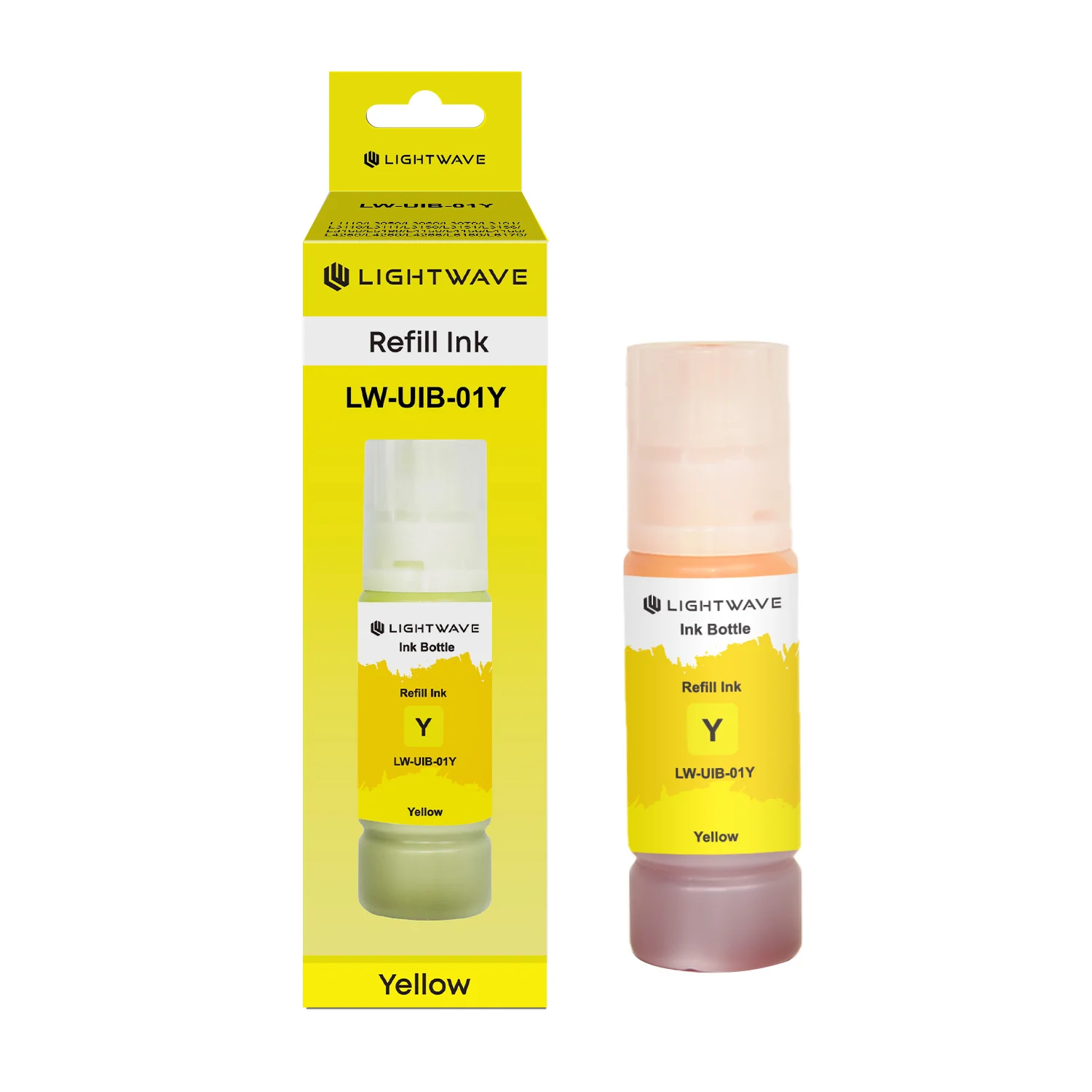 Lightwave LW-UIB-01Y Ink Bottle (Yellow)