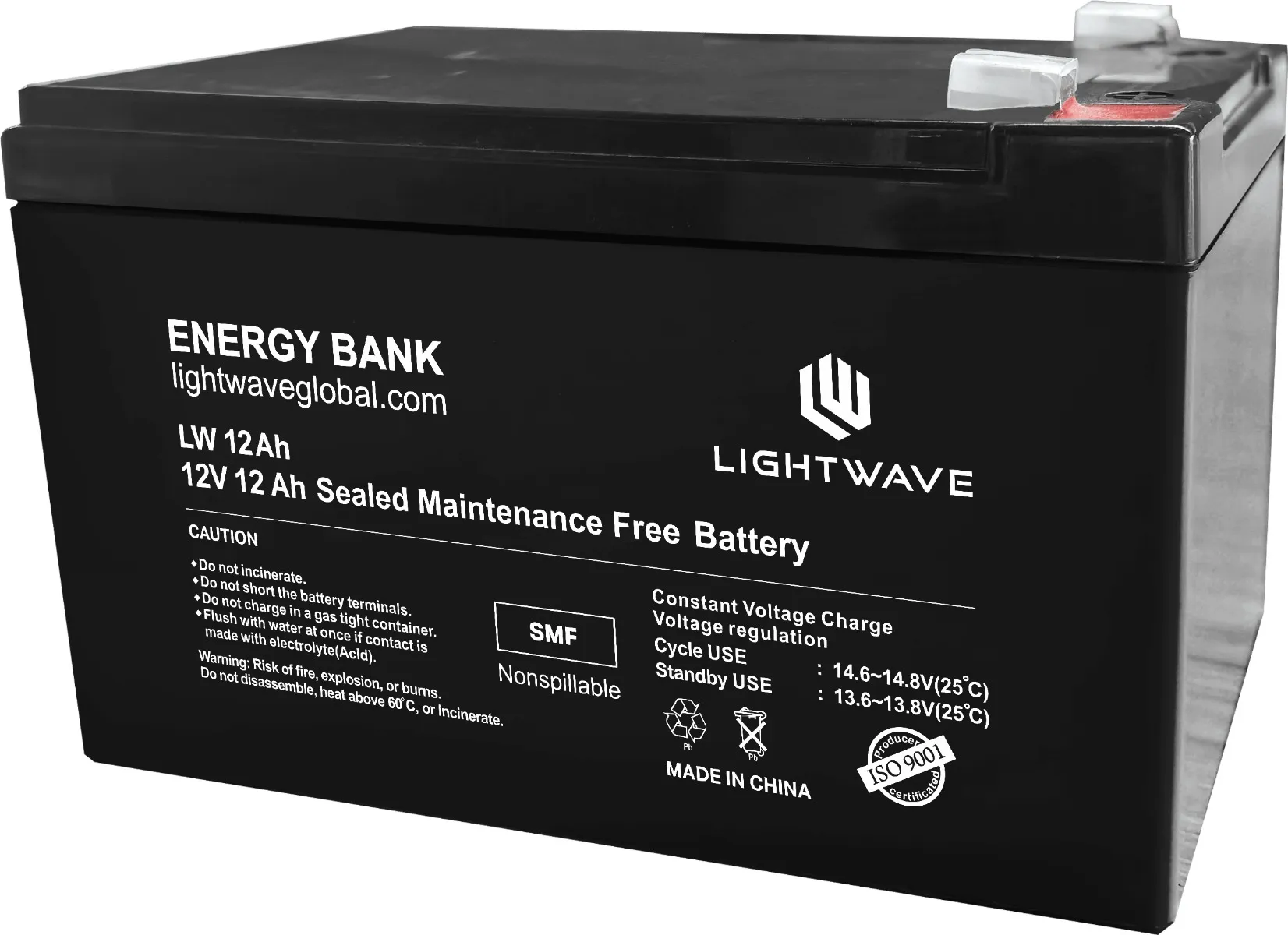 Lightwave Battery (LW12V/12AH)