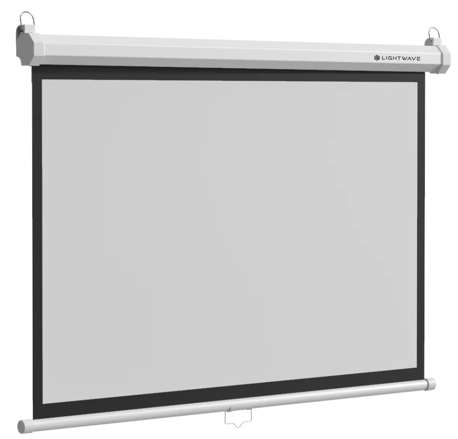 LightWave LW MPS -200M Manual Projector Screen