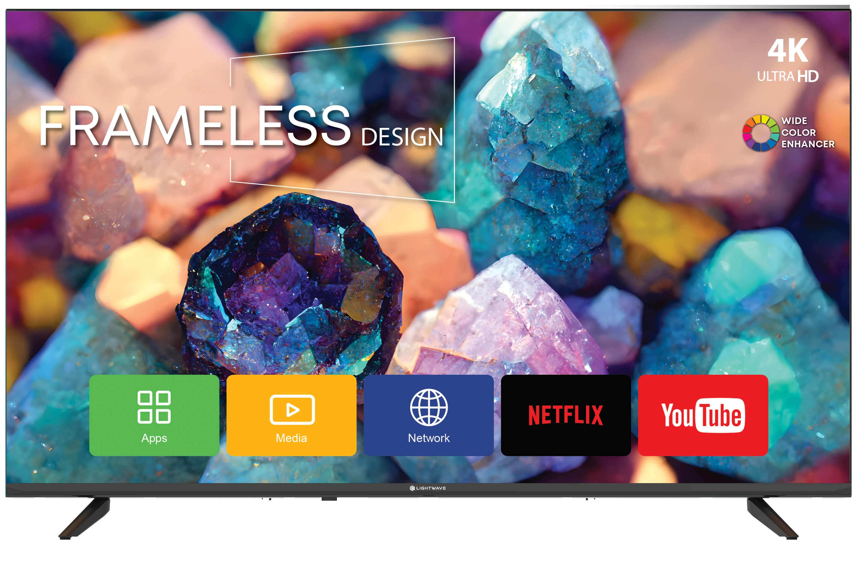 Lightwave Smart Android UHD LED TV (LW S5000-T2S2)